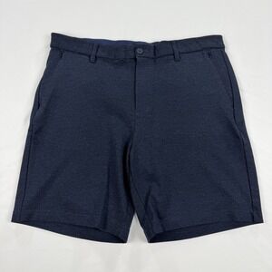Mizzen And Main ProFlex Shorts Mens W38 8L Navy Stretch Performance Zip Pockets
